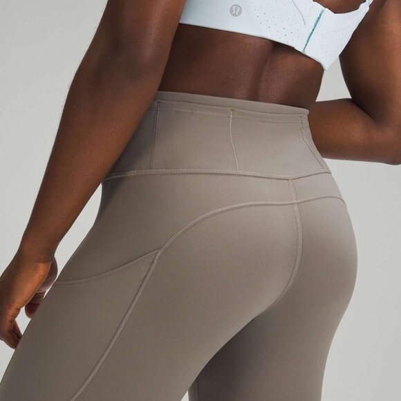 BNWT Lululemon Fast and Free High-Rise Tight 25" Carbon Dust - size 2 - Picture 4 of 10